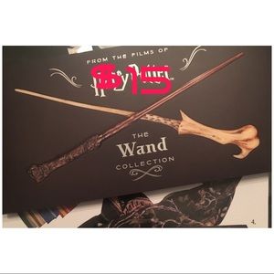 Harry Potter wand collection and lore book